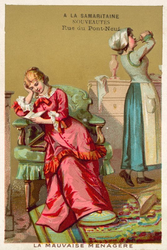 The Bad Housekeeper by French School