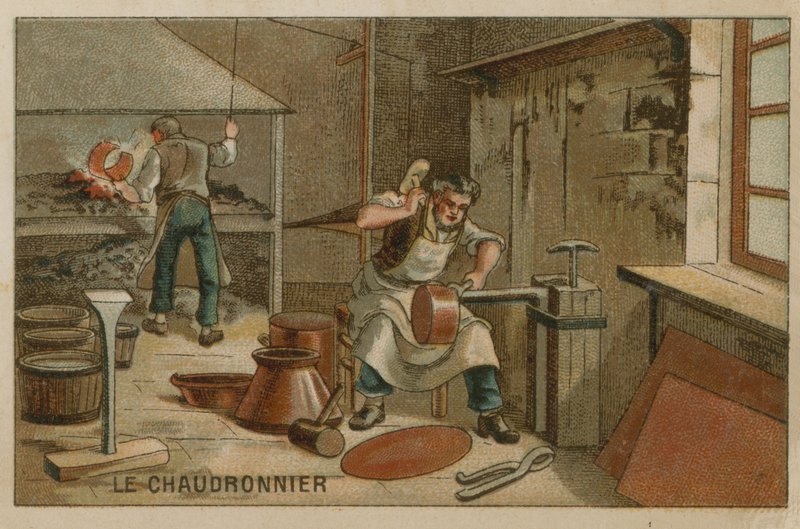 The Coppersmith by French School