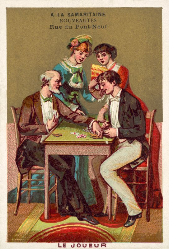 The Player by French School