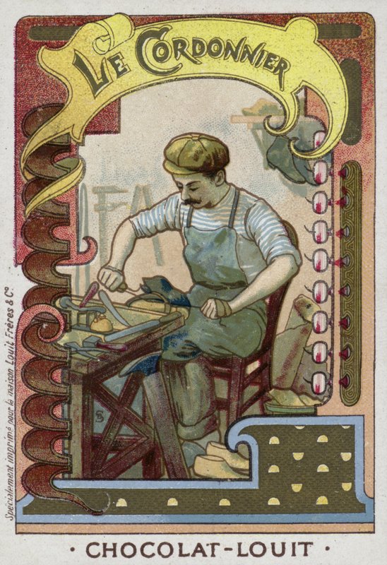 The shoemaker by French School