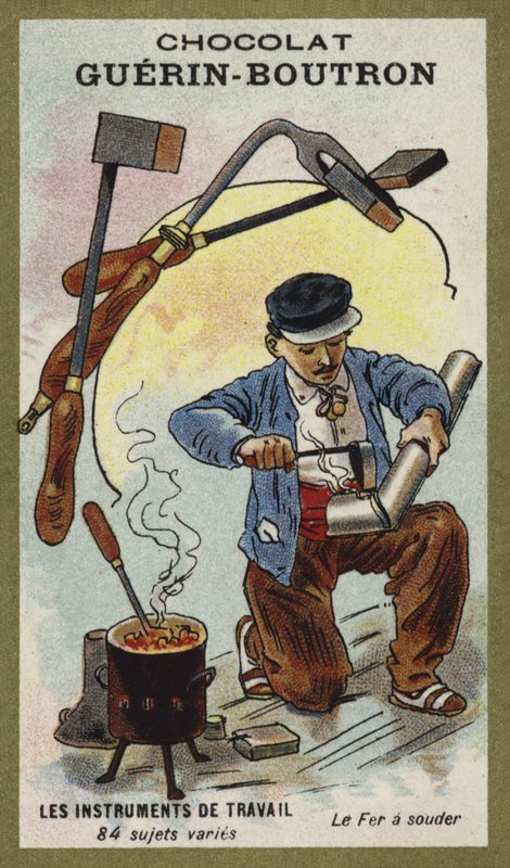 The Soldering Iron by French School