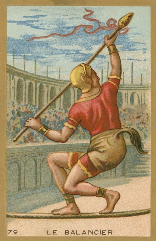 Tightrope Walker by French School