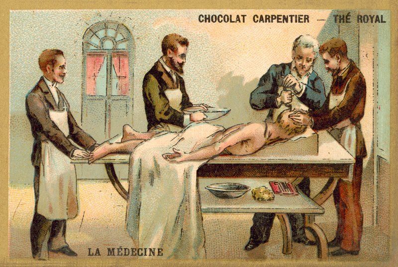 Trepanning by French School