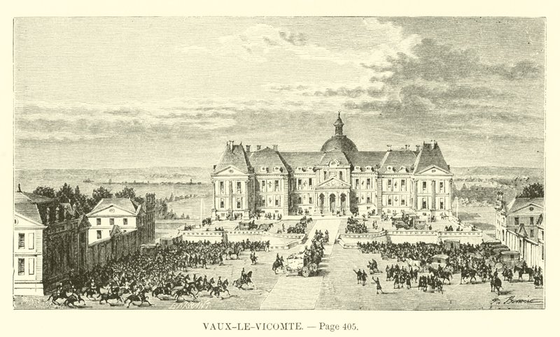 Vaux-le-Vicomte by French School