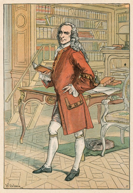 Voltaire by French School