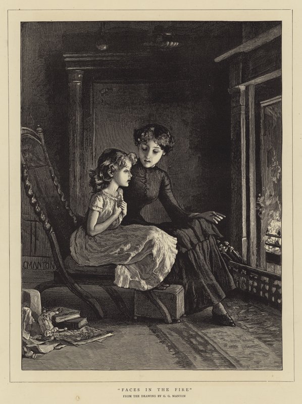 Faces in the Fire by G. Grenville Manton