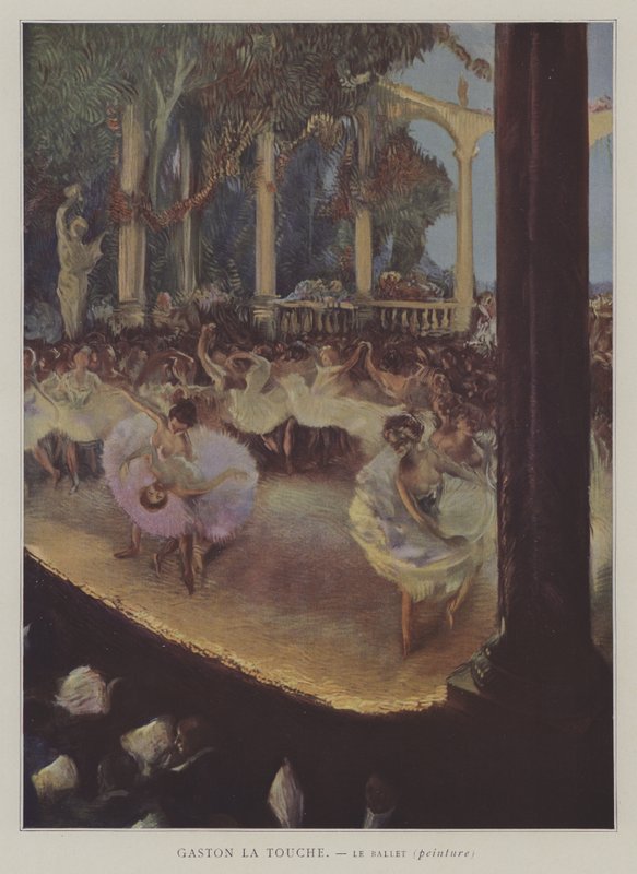 The Ballet by Gaston de la Touche