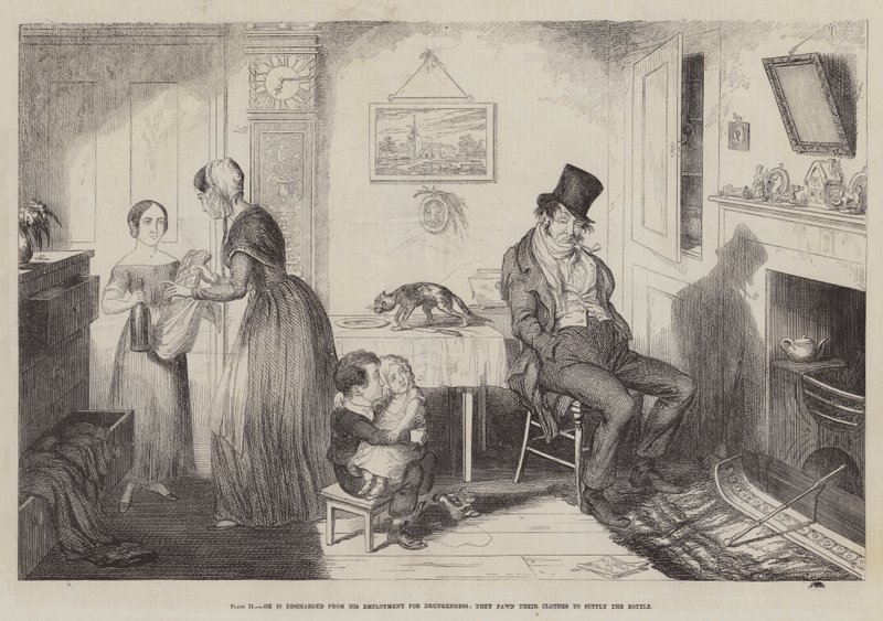 The Bottle by George Cruikshank