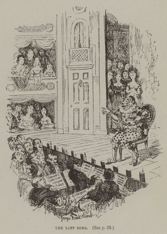 The Last Song by George (after) Cruikshank