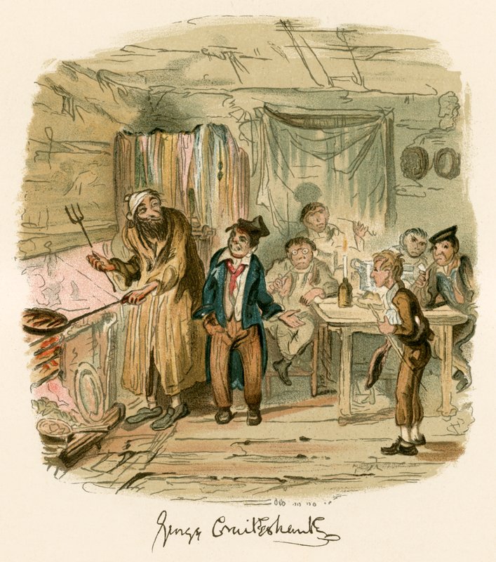 Oliver Twist by George Cruikshank