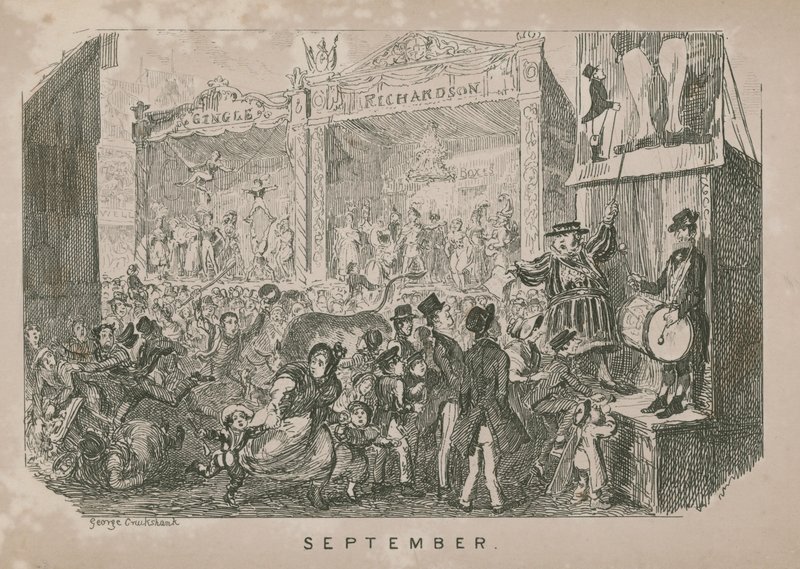 September Fair by George Cruikshank