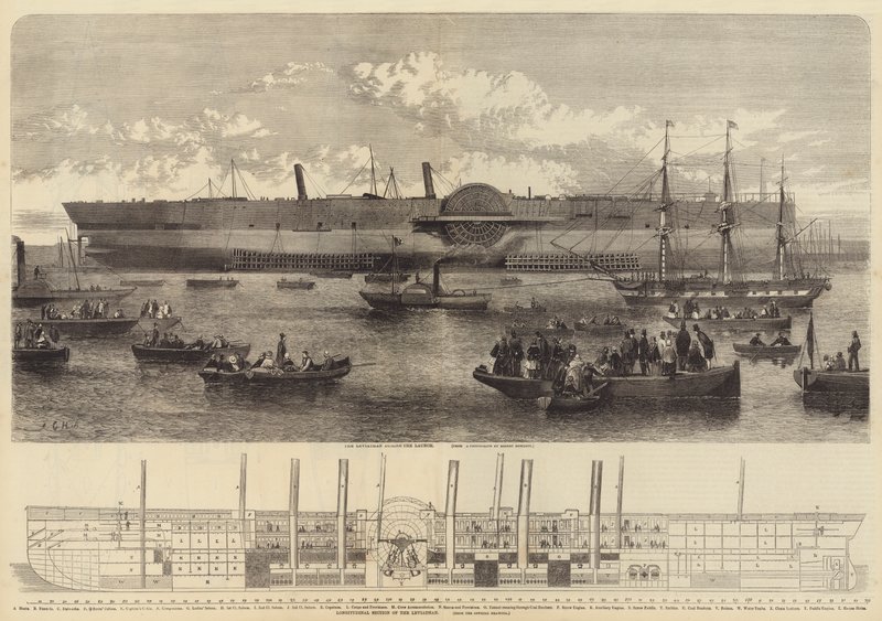 The Leviathan by George Henry Andrews