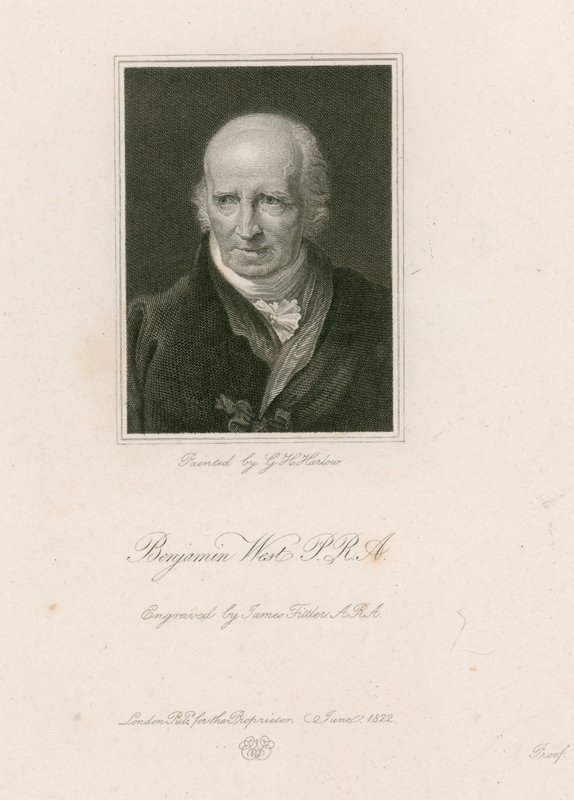 Benjamin West by George Henry Harlow