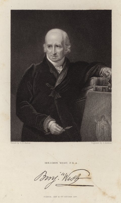 Benjamin West by George Henry Harlow