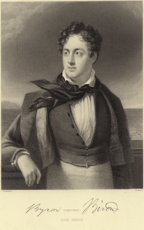 Lord Byron by George Sanders