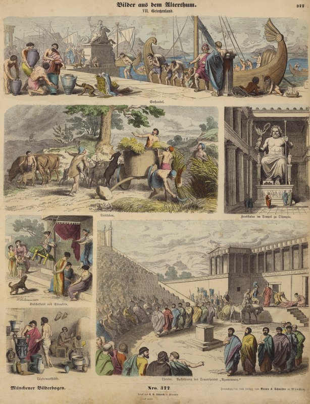 Ancient Greece by German School
