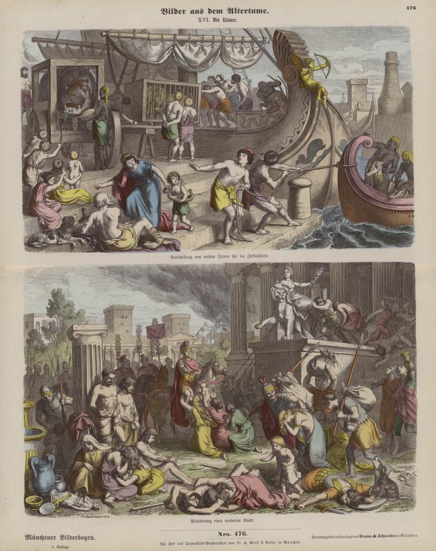 Ancient Rome by German School