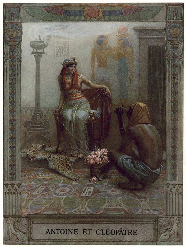 Antony and Cleopatra by German School