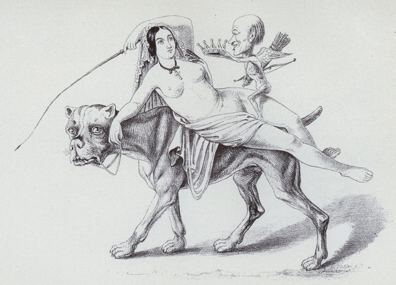 Ariadne on Bor by German School