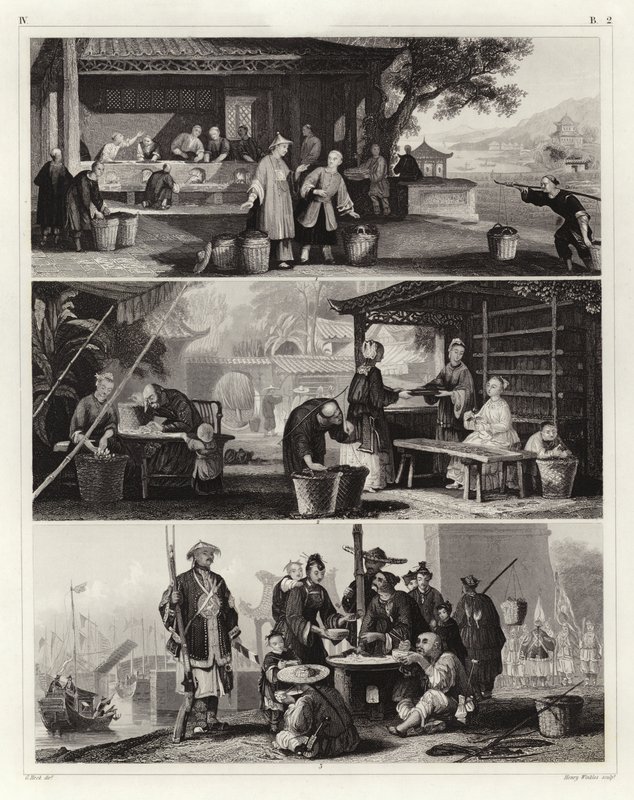 Chinese Scenes by German School