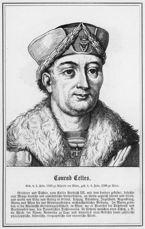 Conrad Celtes by German School