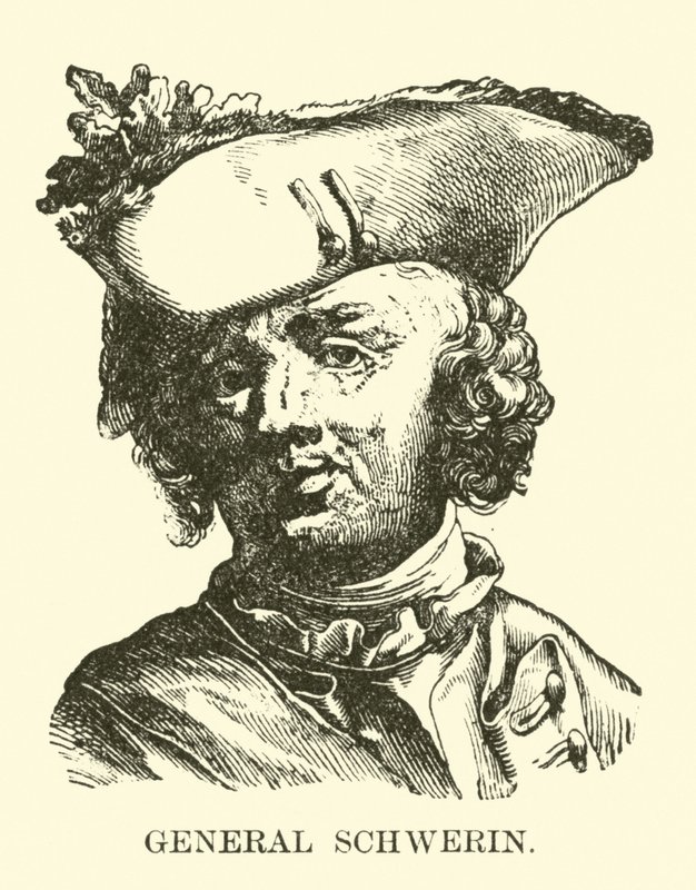 General Schwerin by German School