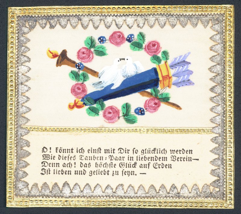 German Greetings Card by German School