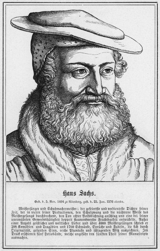 Hans Sachs by German School