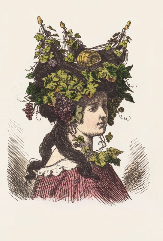 Hat for October by German School