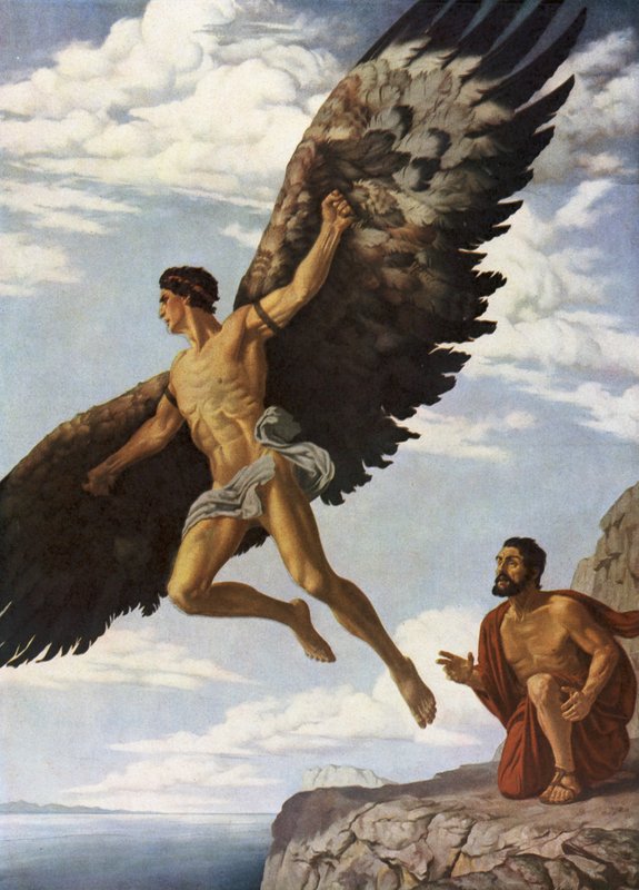Icarus by German School