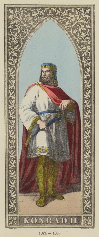 Conrad II by German School