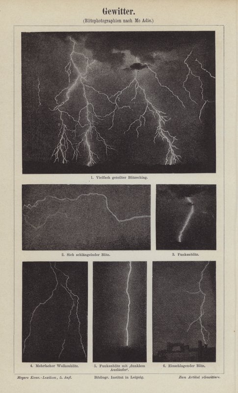 Lightning by German School