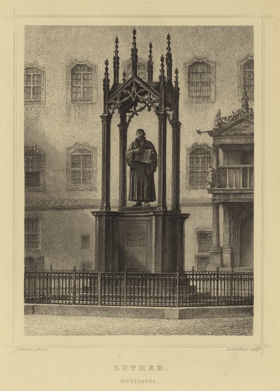 Luther, Wittenberg by German School