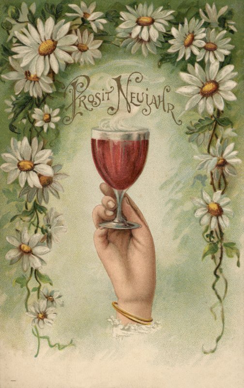 New Year Card by German School