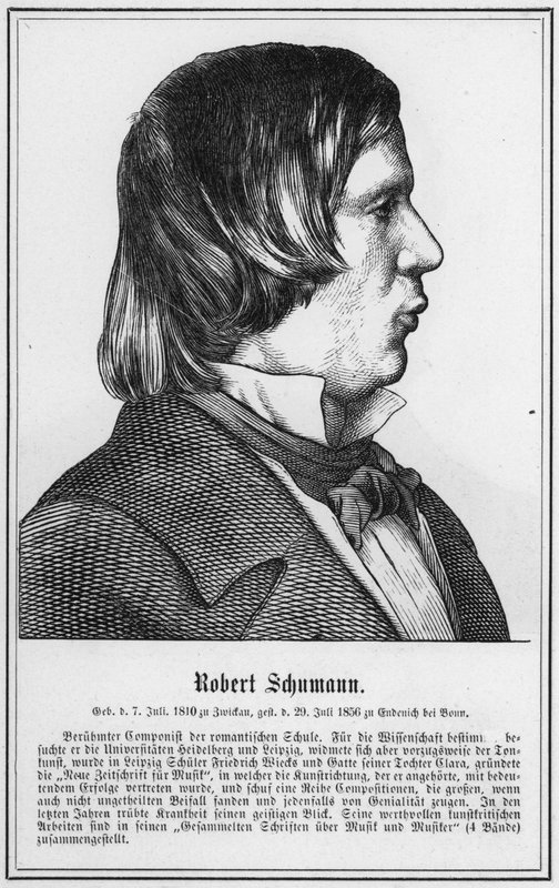 Robert Schumann by German School