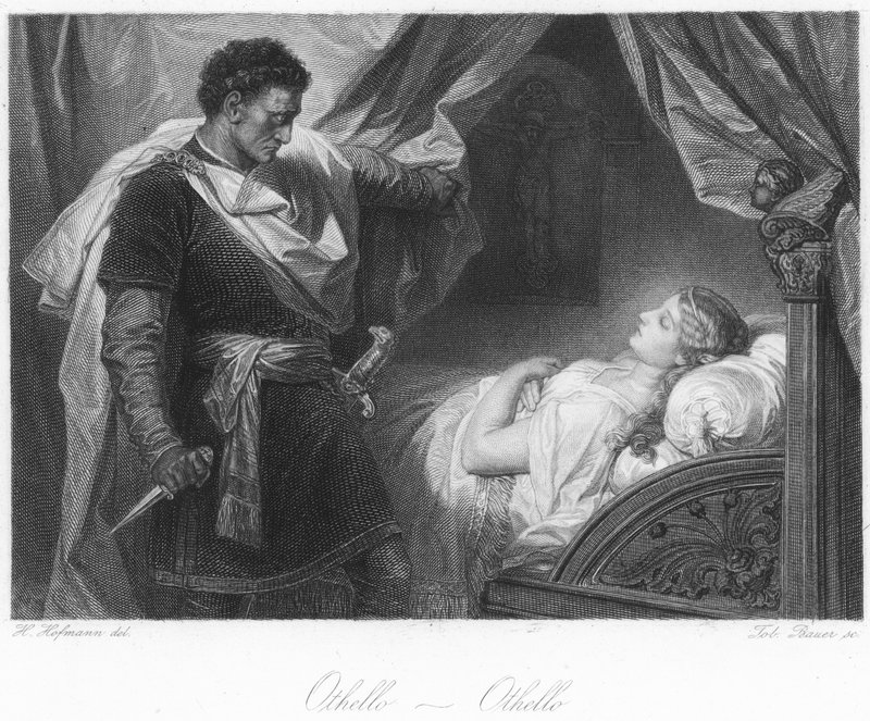 Scene from Othello by German School