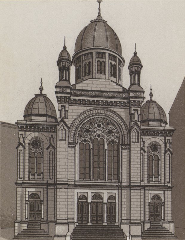Synagogue by German School