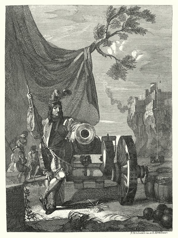 The Cannon by German School