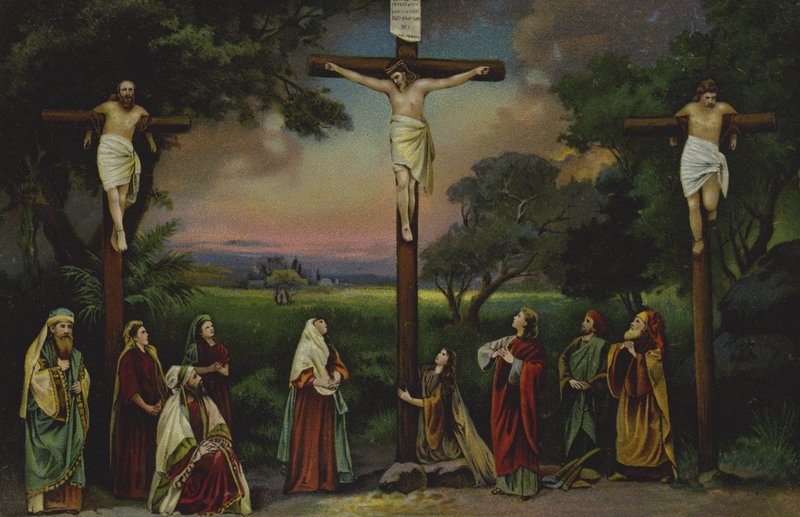 The Crucifixion by German School