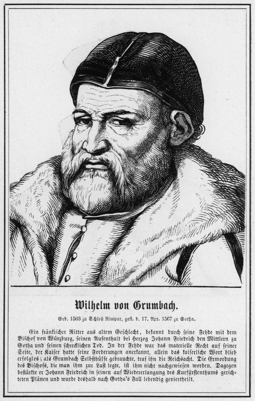 Wilhelm von Grumbach by German School