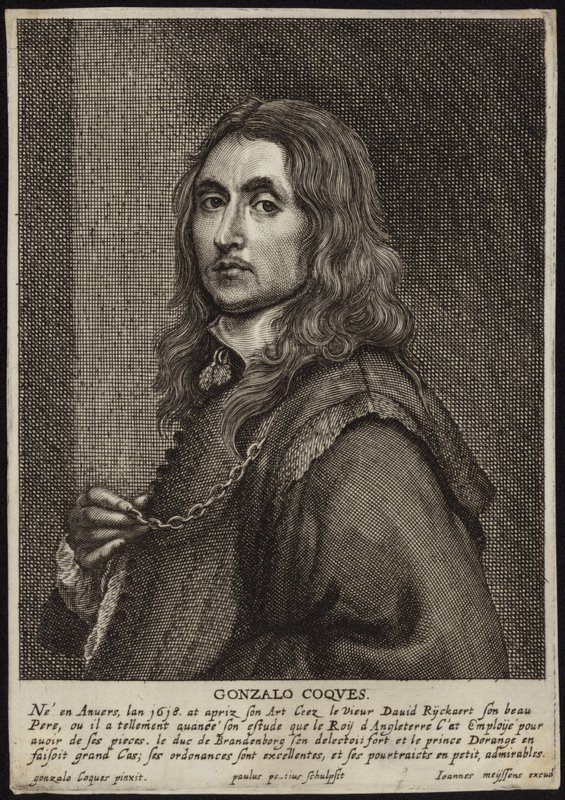 Gonzales Coques by Godfrey Kneller