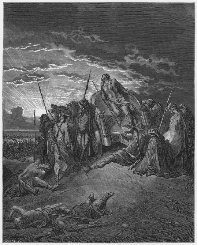 Death of Ahab by Gustave Dore