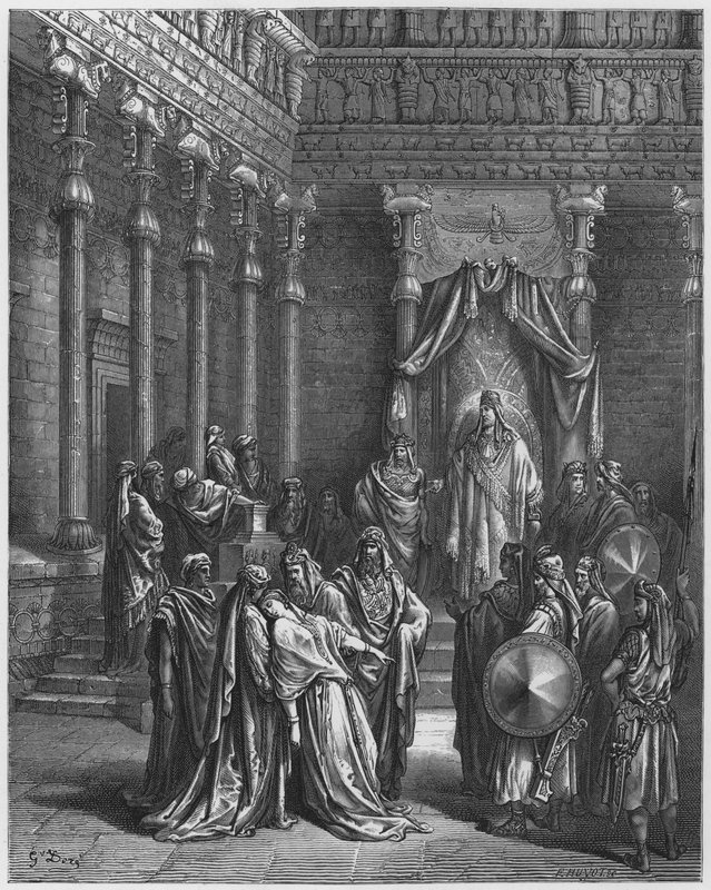 Esther before the King by Gustave Dore