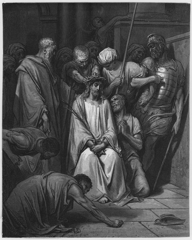 The crown of thorns by Gustave Dore