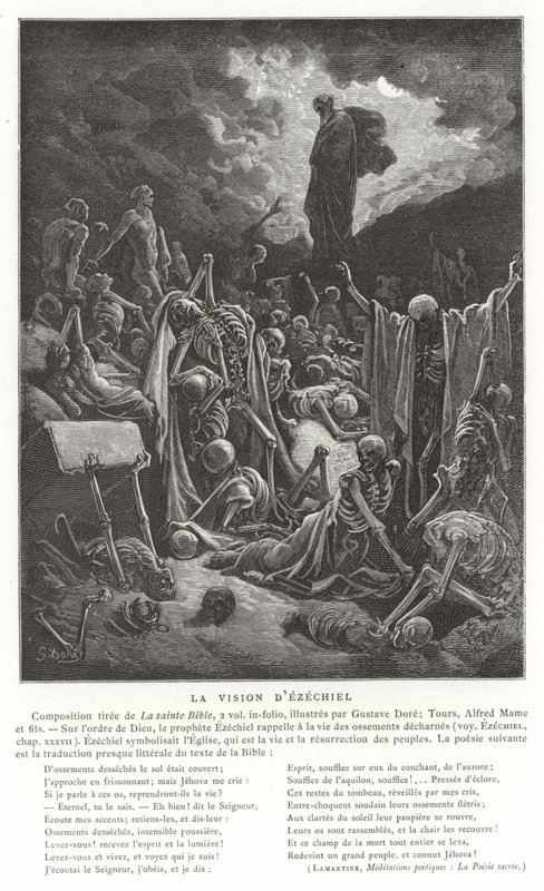 The Vision of Ezekiel by Gustave Dore