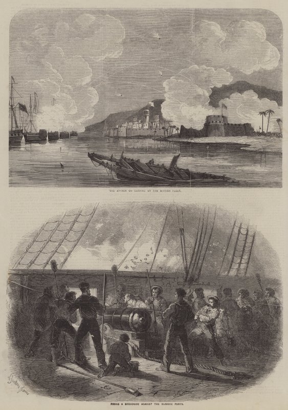 Battle of Bushire by Gustave Janet