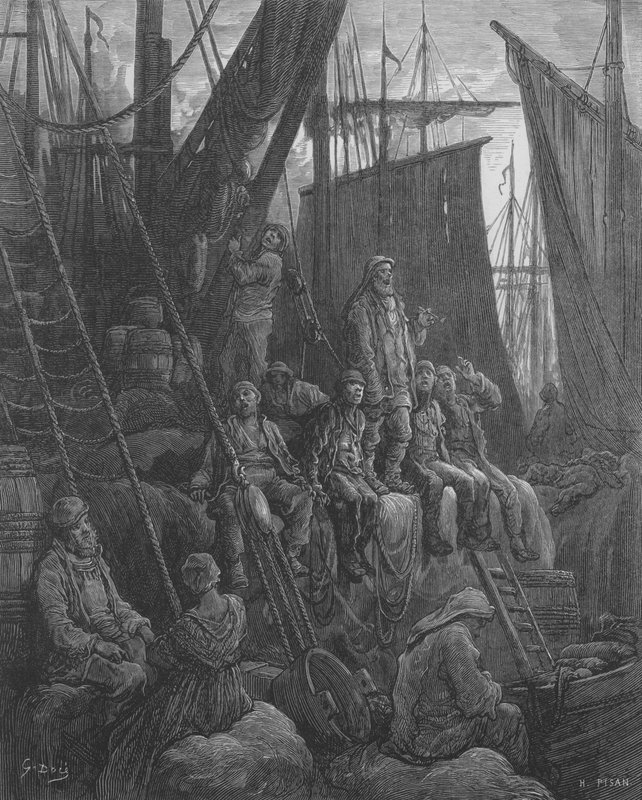 Aboard by Gustave after Dore