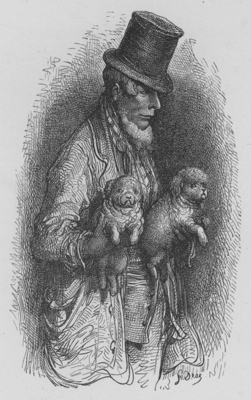 Dog Merchant by Gustave after Dore