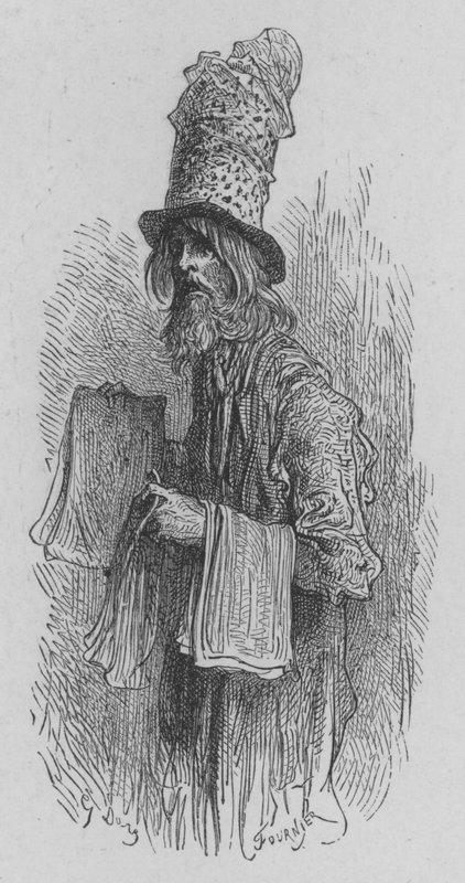 Flypaper Seller by Gustave after Dore