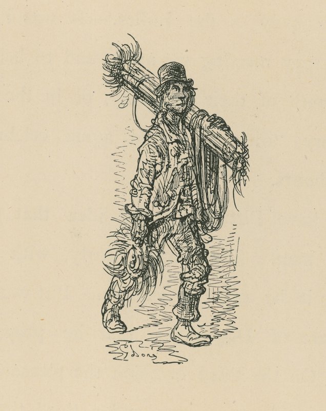 A Chimney Sweep by Gustave Dore